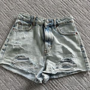 Zara denim shorts